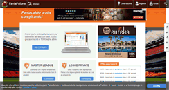 Desktop Screenshot of fantapallone.it
